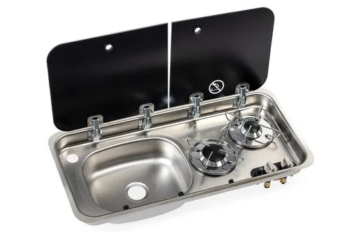 Sink & Hob Combination (Sink Left-Hand Side)
