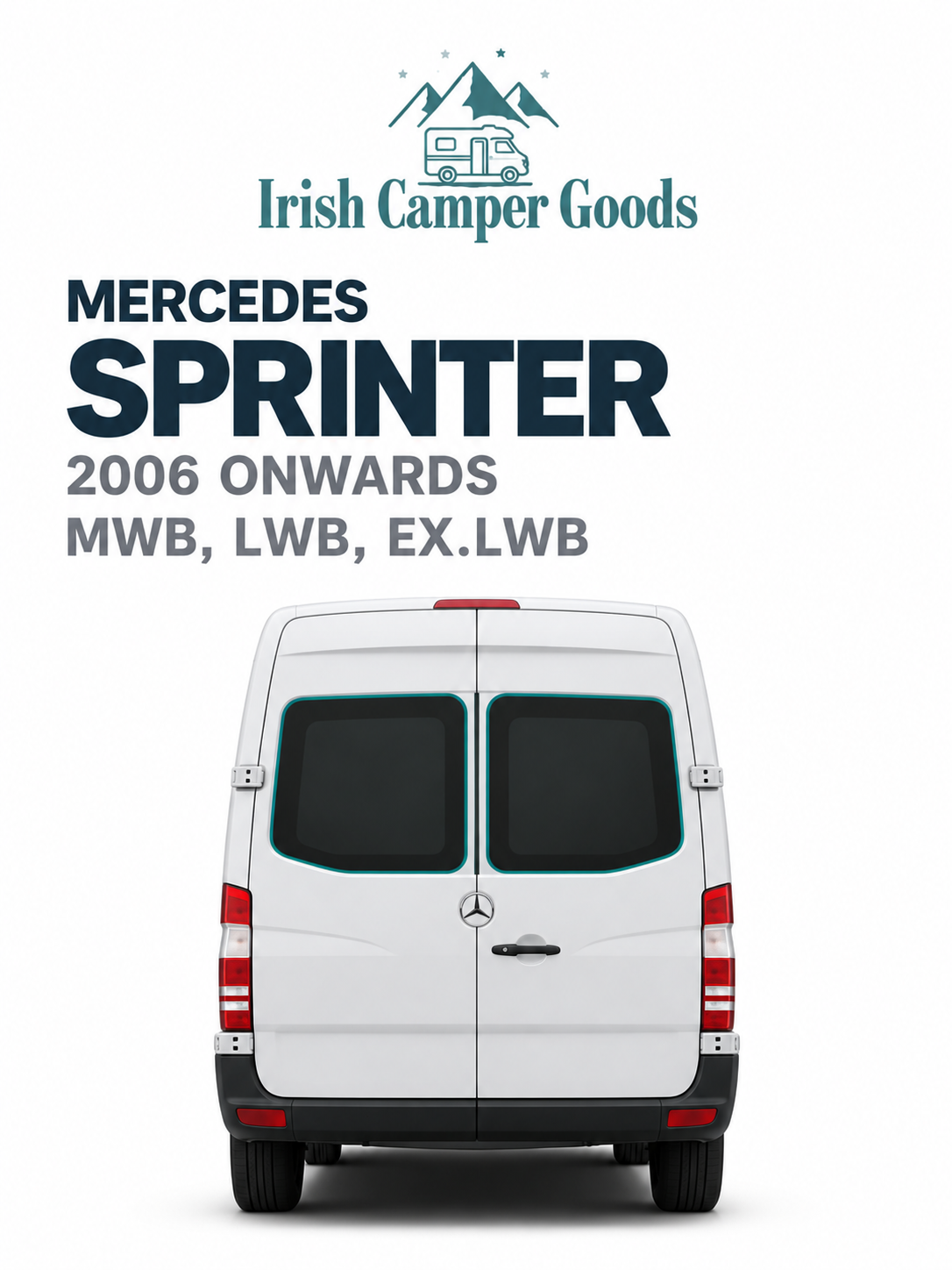 Sprinter 2018-Present Barn Doors *Collection Only*
