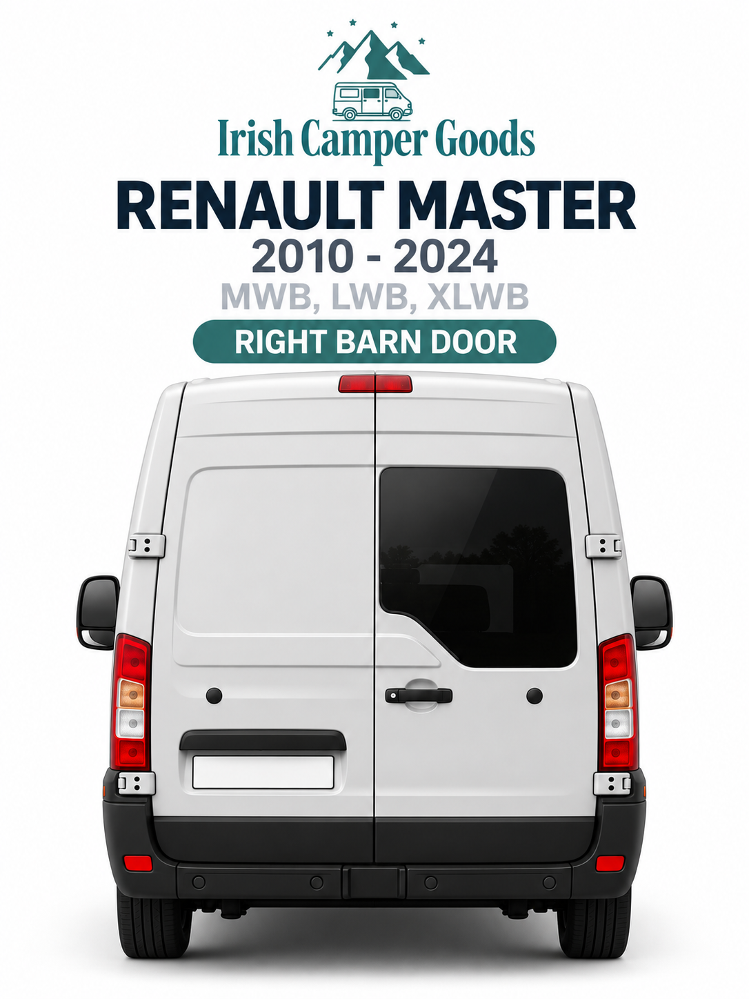 2010-2023 Master/Movano/NV400 Right Barn Door *Collection Only*