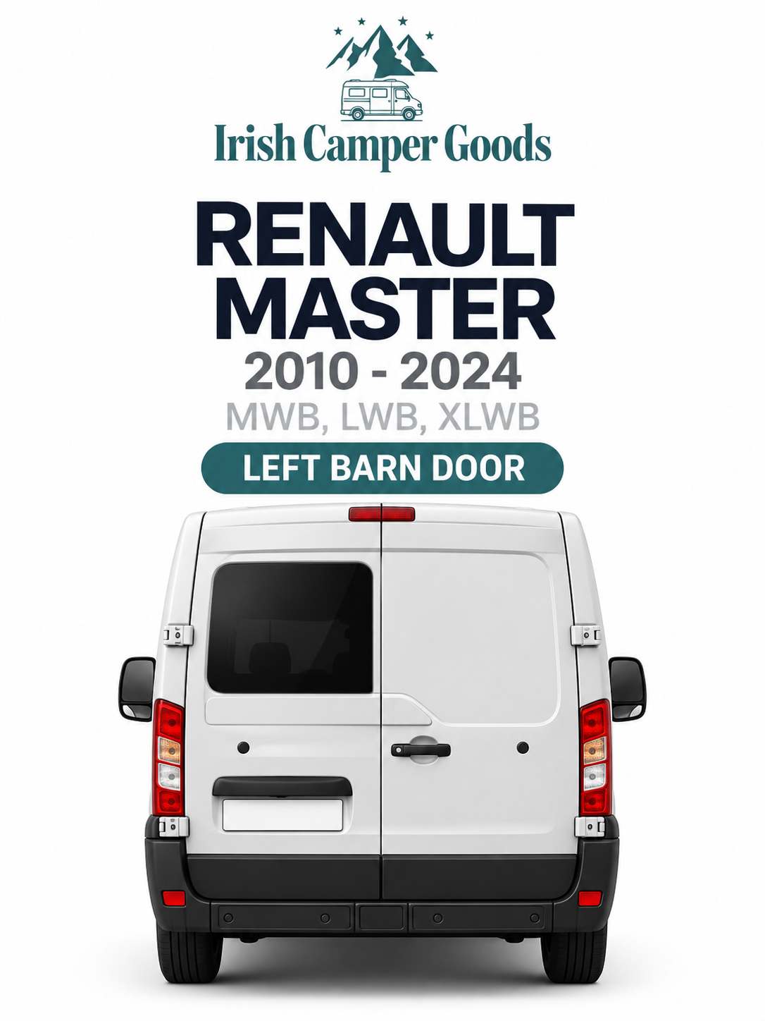 2010-2023 Master/Movano/NV400 Left Barn Door *Collection Only*