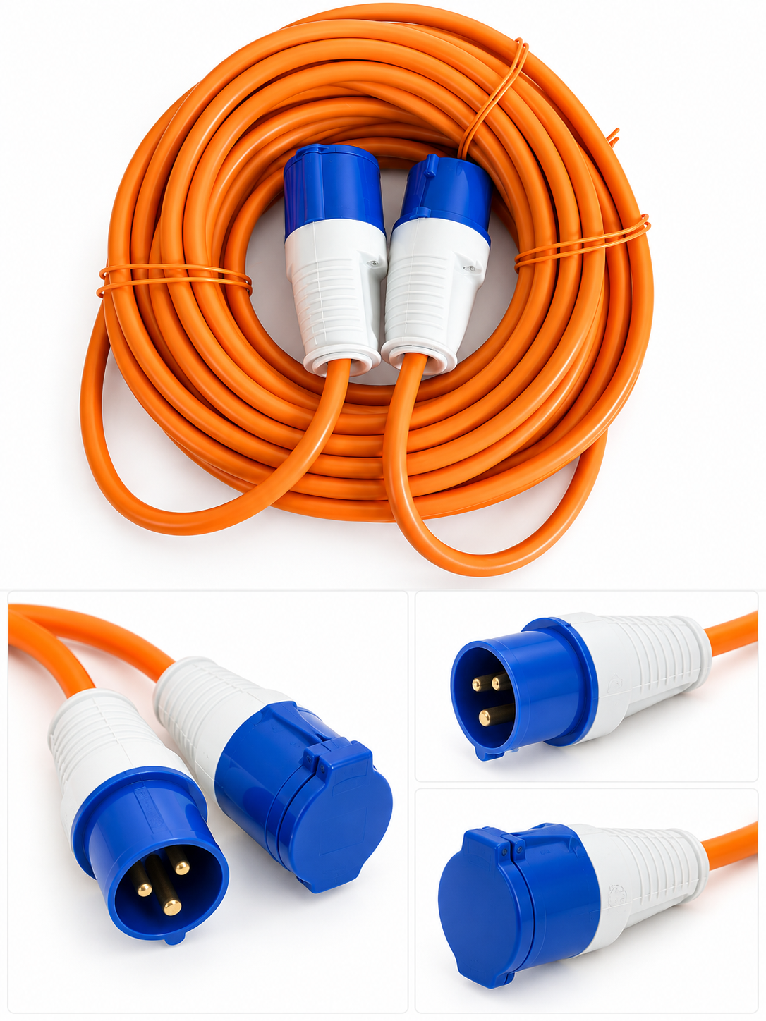 15m 16A Campsite Hook-Up Lead