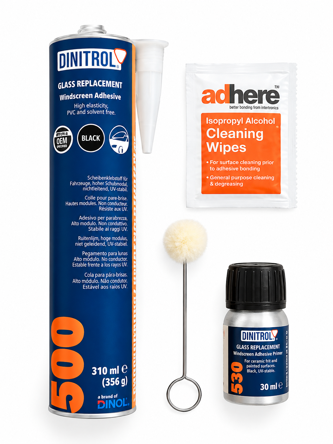 Dinitrol 500 One Window Fitting Kit – For Bonded Camper Van Windows