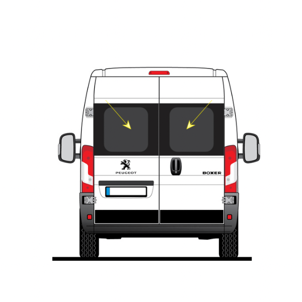 Ducato-Boxer-Relay Barn Door Glass *Collection Only*