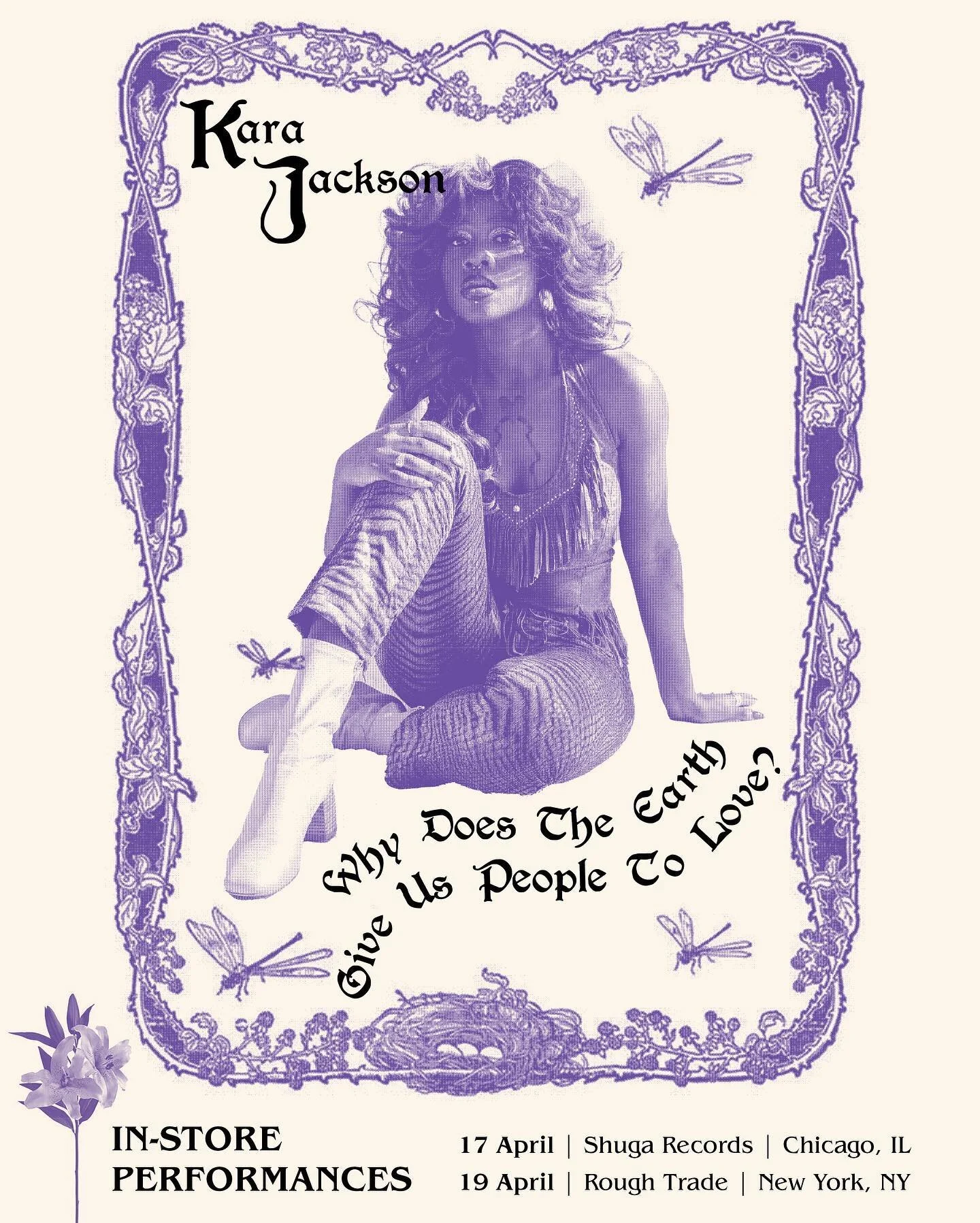 Posters for @karakara spring performances 🧚🏼🌸🐛🍓