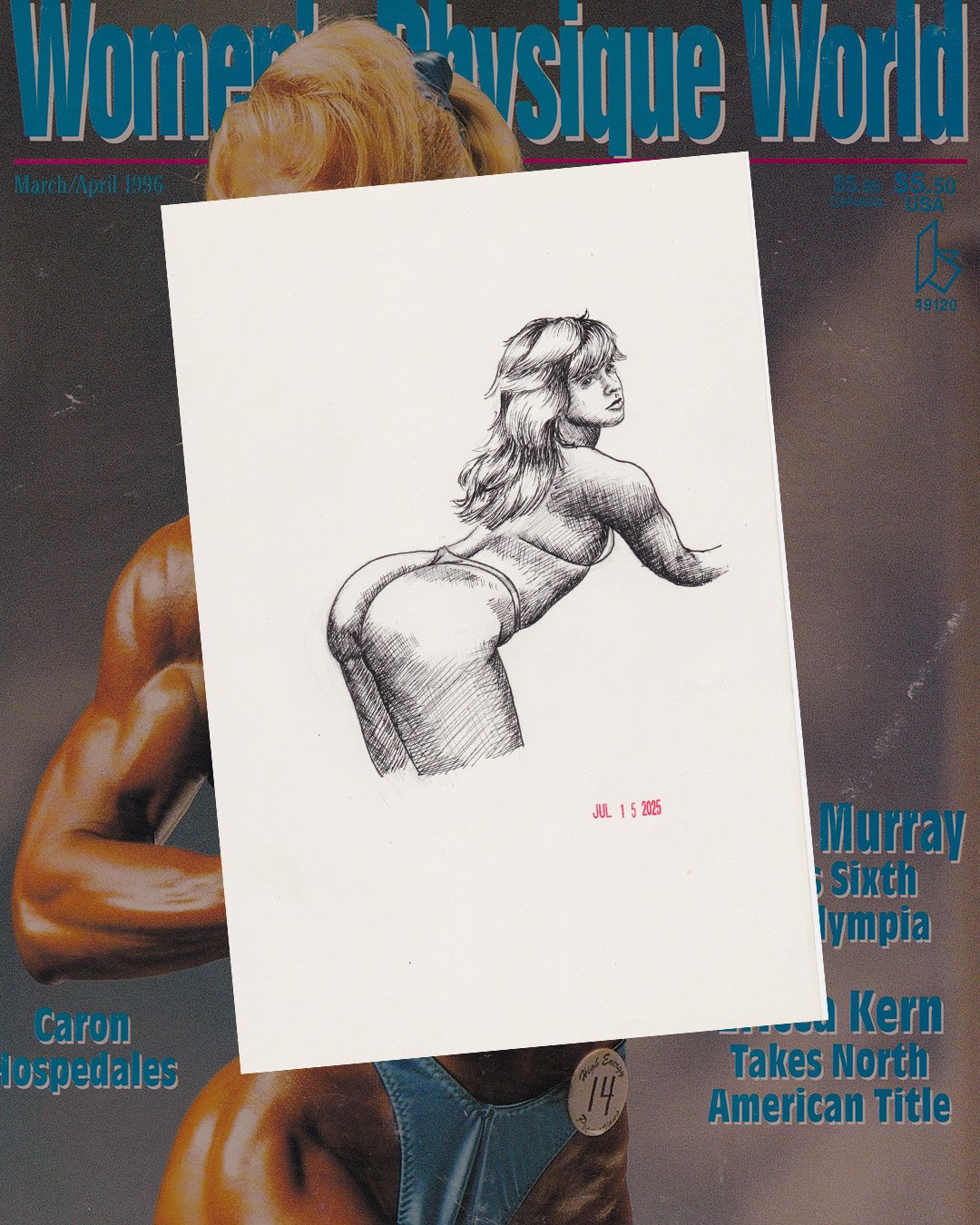 Marla Duncan Pen Drawing