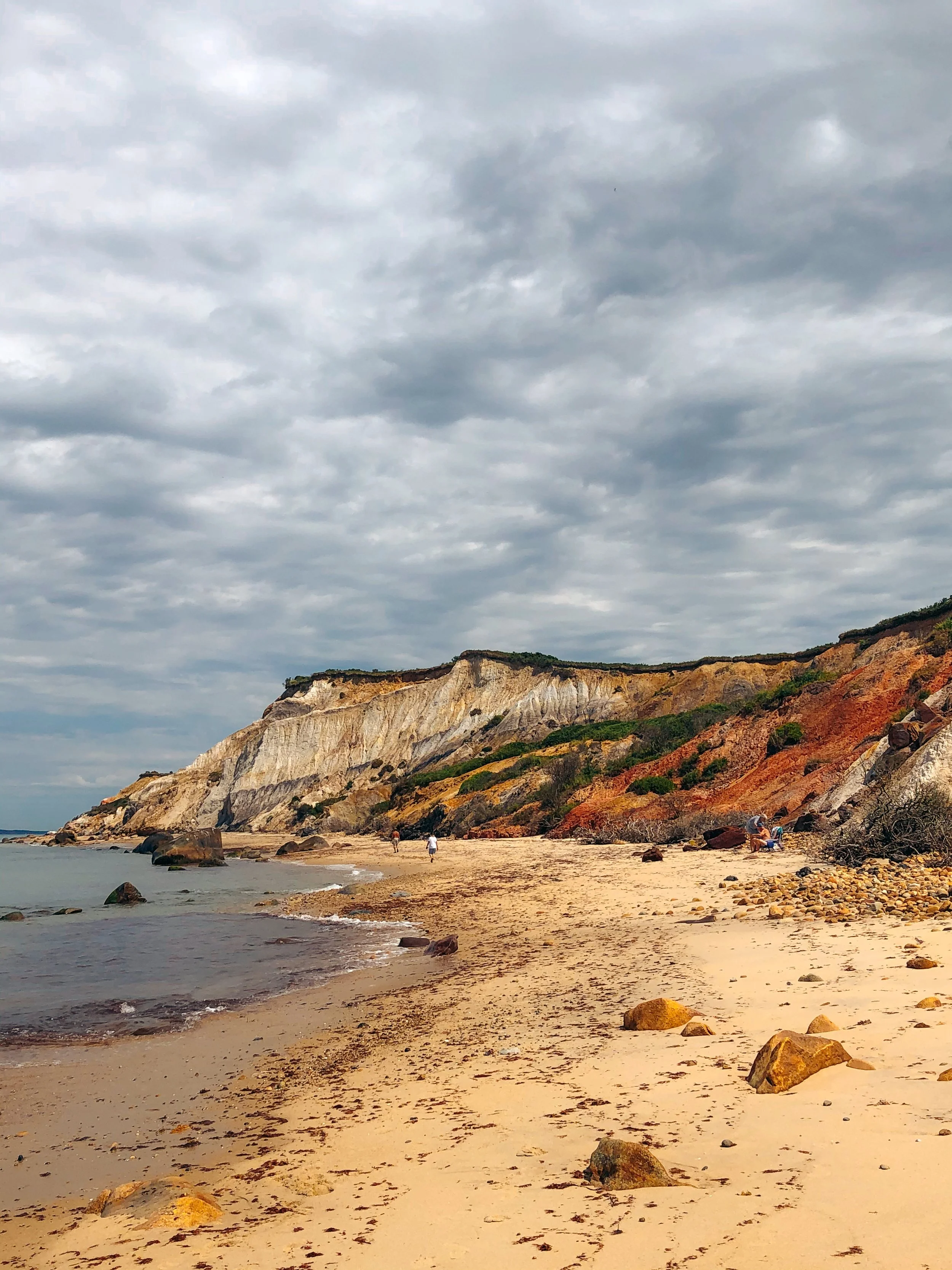 the cliffs in martha's vineyard