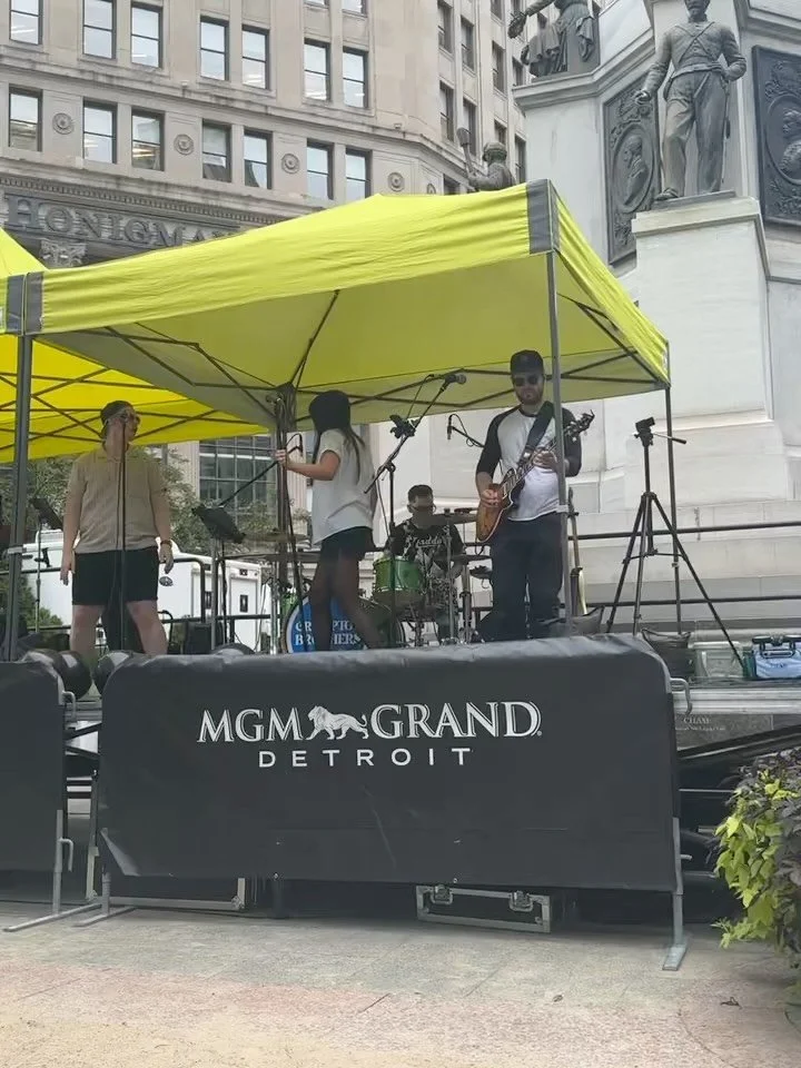 Still riding the high from last Saturday night 💥 ☁️
Our Y2K Pop Punk Beach Bash at Campus Martius was one for the books! The energy, the crowd, the rain mid-set?!&mdash;it felt like a scene straight out of a movie. 

Huge thanks to everyone who came