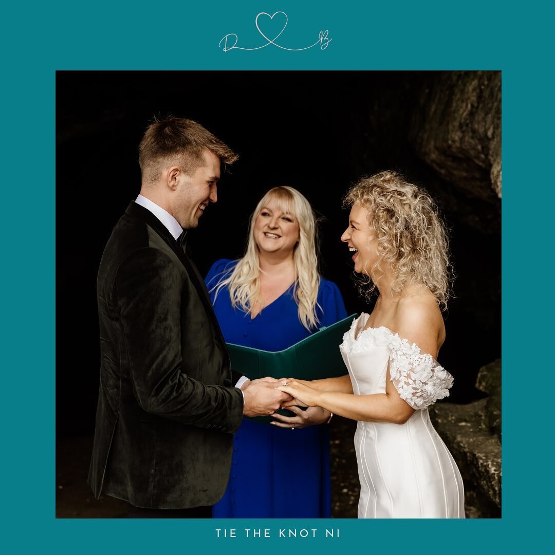 🌟Tie the Knot - Where you want! 🌟

Look at these two love birds showing us just how fun it can be saying &ldquo;I do!&rdquo; somewhere unique&hellip; a cave by the stunning Ballintoy Harbour. With me as your wedding celebrant you can get married AN