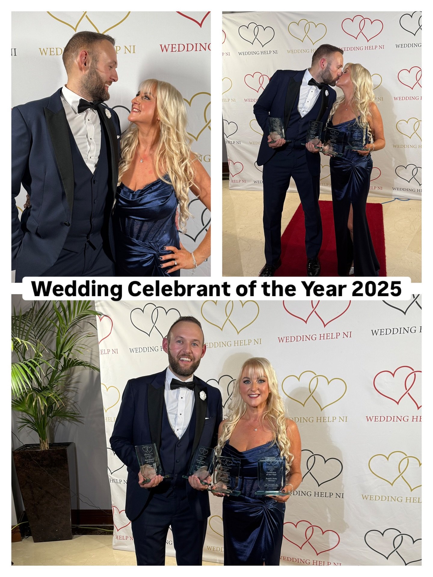 🏆🏆𝟮 𝗮𝘄𝗮𝗿𝗱𝘀. 𝟭 𝘃𝗲𝗿𝘆 𝗴𝗿𝗮𝘁𝗲𝗳𝘂𝗹 𝗵𝗲𝗮𝗿𝘁!❤️

Still floating after the most incredible night at the @wedding.helpnorthernireland awards. Looking back through these photos and reading all my messages of congratulations, just makes m