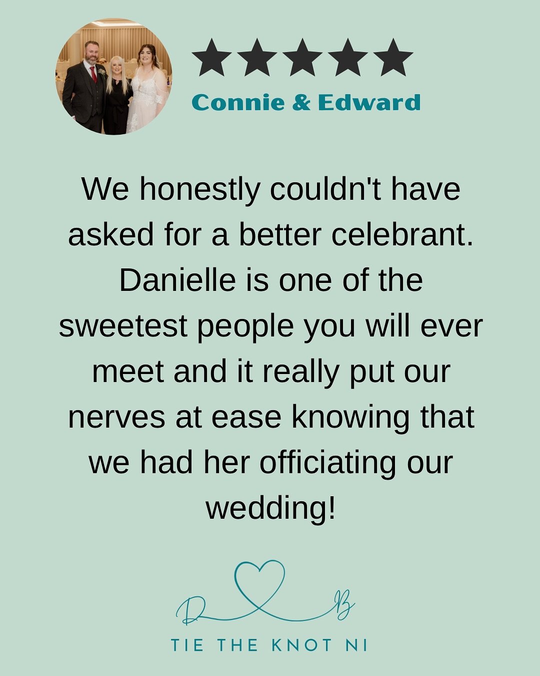 🌟 Review 🌟

Still not over Connie and Edward&rsquo;s gorgeous day @tullyglasshotel ✨

Their ceremony was everything I love&hellip; relaxed, full of heart, and completely them. Yes there were a few nerves at the start, but the minute they saw each o