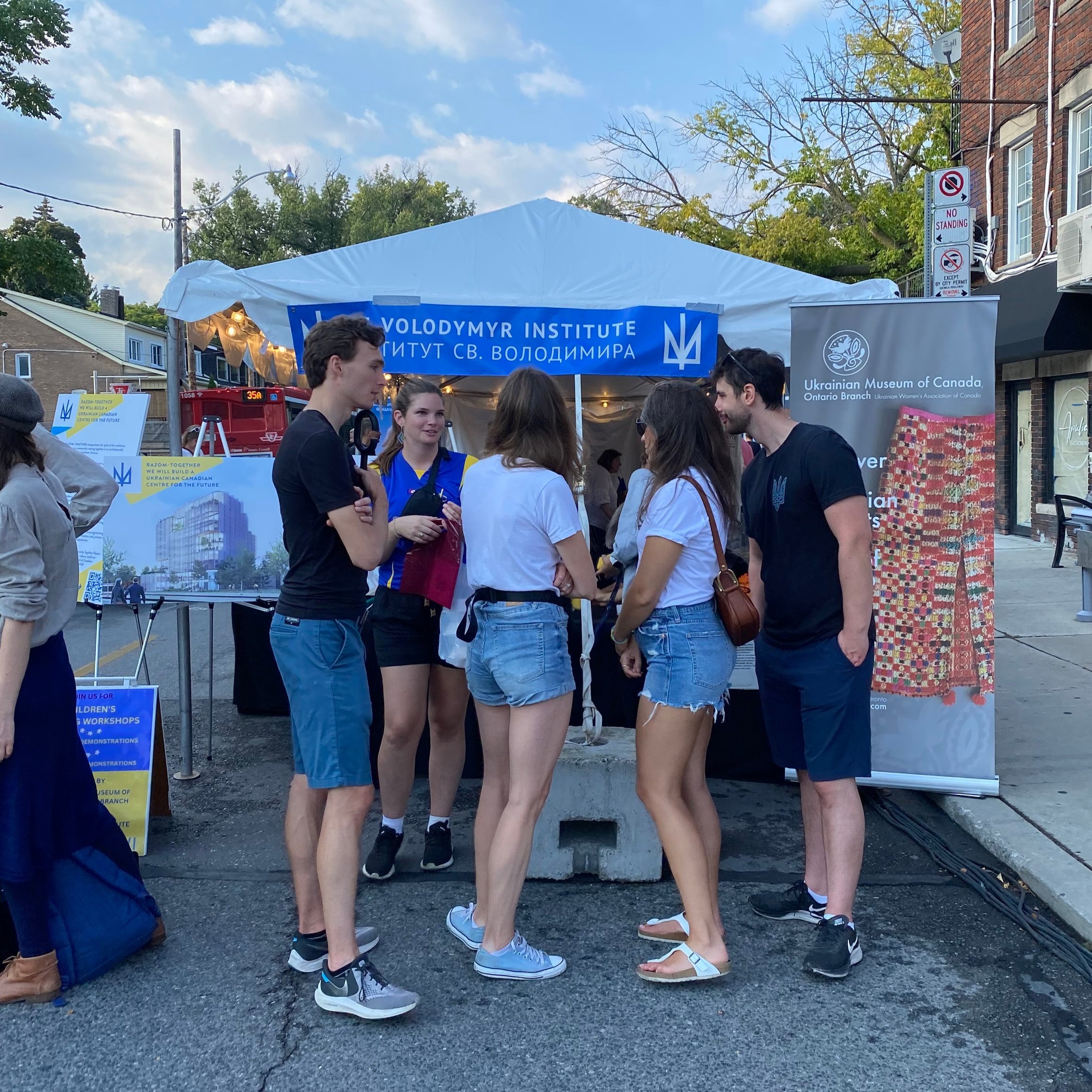 Development launches at the Bloor West Village Toronto Ukrainian Festival