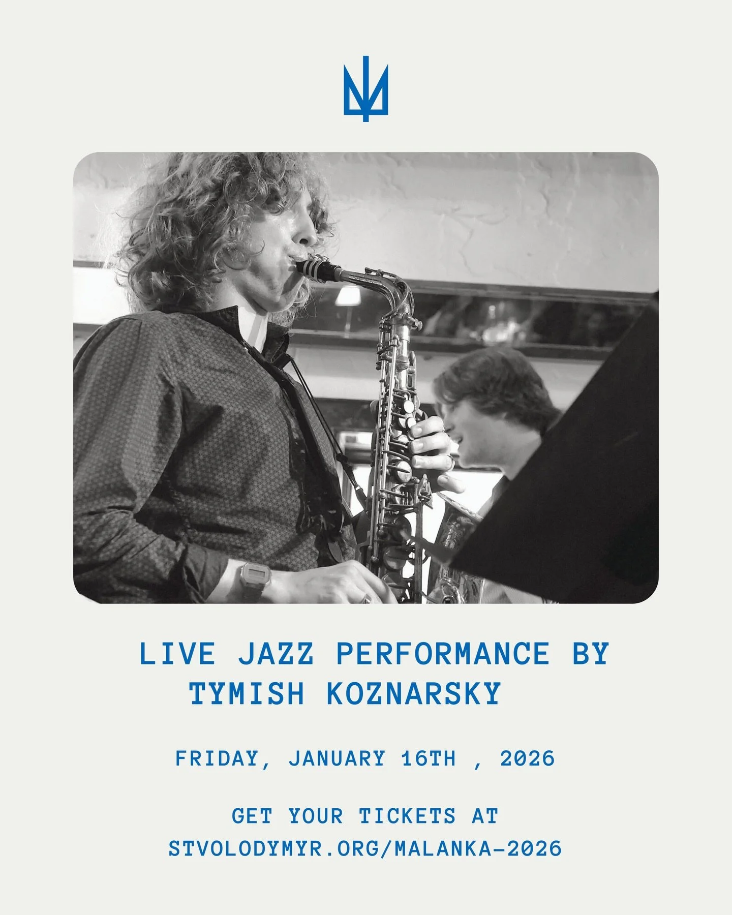 This Malanka, we&rsquo;re setting the tone with jazz.

🎷 Tymish Koznarsky (@tym.kznrsk) award-winning Toronto saxophonist, joins us for a night where retro style meets Ukrainian celebration.

Surrounded by SVI&rsquo;s original d&eacute;cor from the 