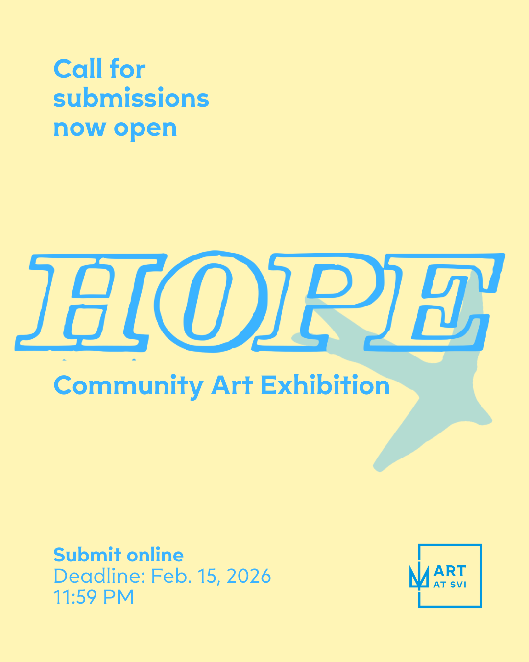 Call for Submissions: HOPE Art Exhibit