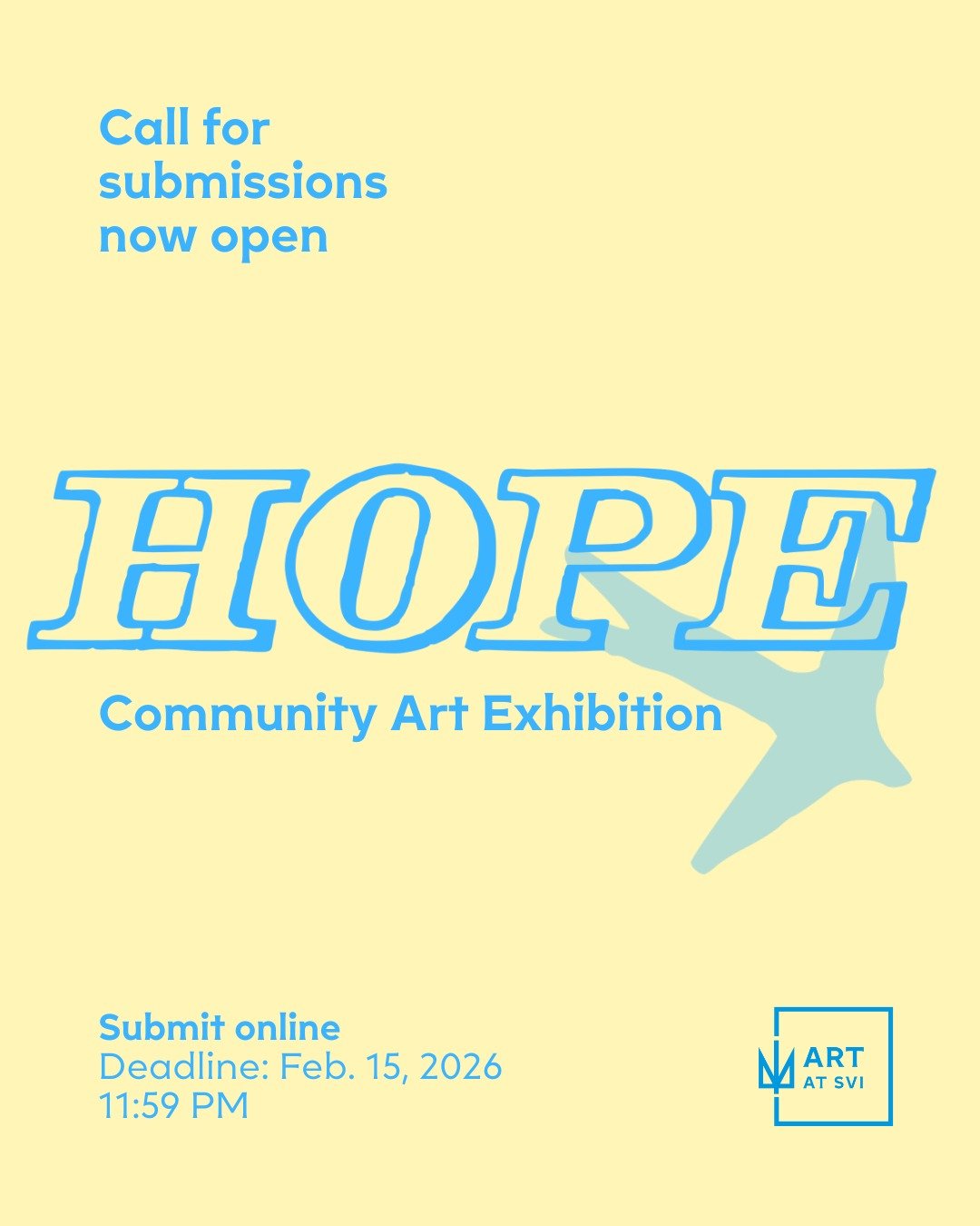 CALL FOR SUBMISSIONS | HOPE ART EXHIBIT

February 22, 2026, marks four years since Russia&rsquo;s full-scale invasion of Ukraine. This exhibition is a moment to pause, remember, and affirm that solidarity continues, and that attention has not faded.

