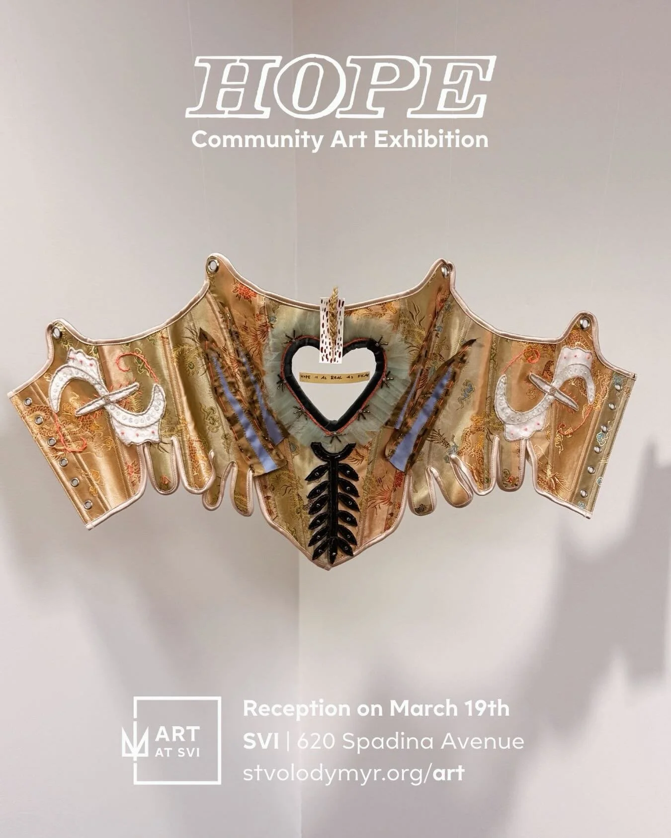 Join us at St. Volodymyr Institute for an evening of reflection and solidarity as we gather for the reception of HOPE &mdash; a juried exhibition marking four years since the start of russia&rsquo;s full-scale invasion of Ukraine.

The exhibition bri