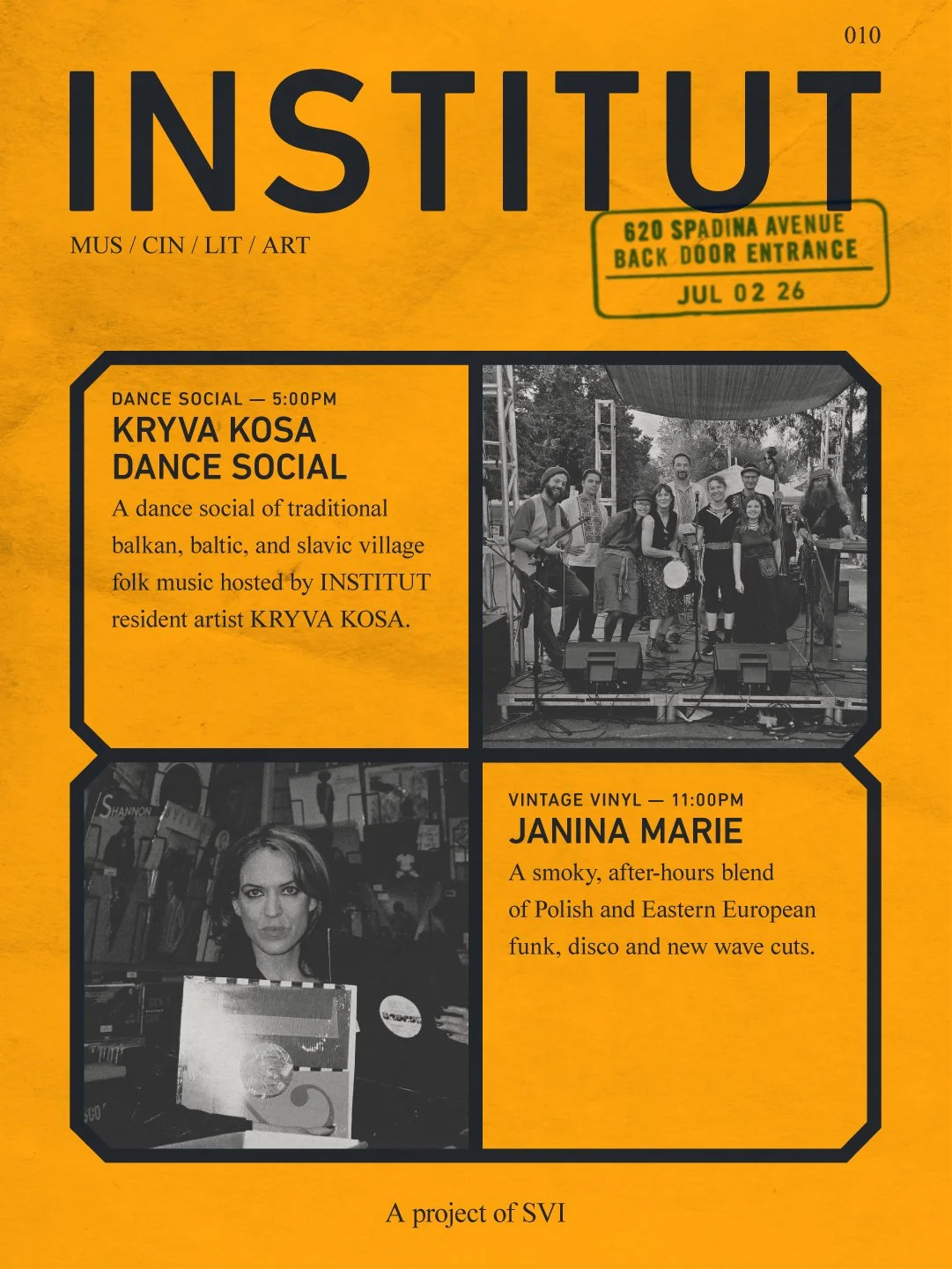 INSTITUT 010 | KRYVA KOSA, JANINA MARIE