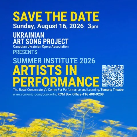 Ukrainian Art Song Project