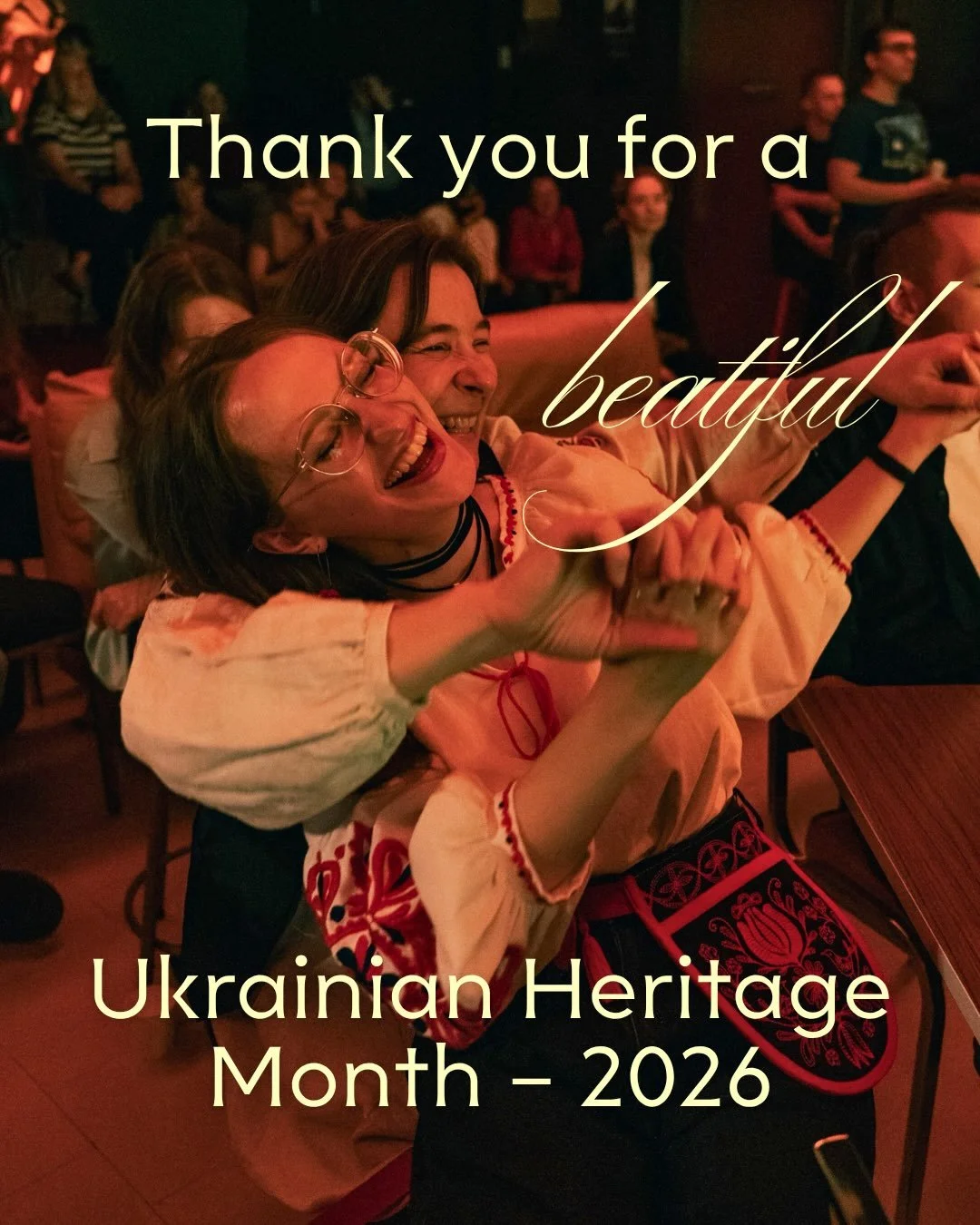 Thank you for a beautiful Heritage Month! 💛

From the library to our basement, from the festival to the candlelight poetry night: scroll through the recap to see everything that we programmed this September. 

Thank you for showing up and making it 