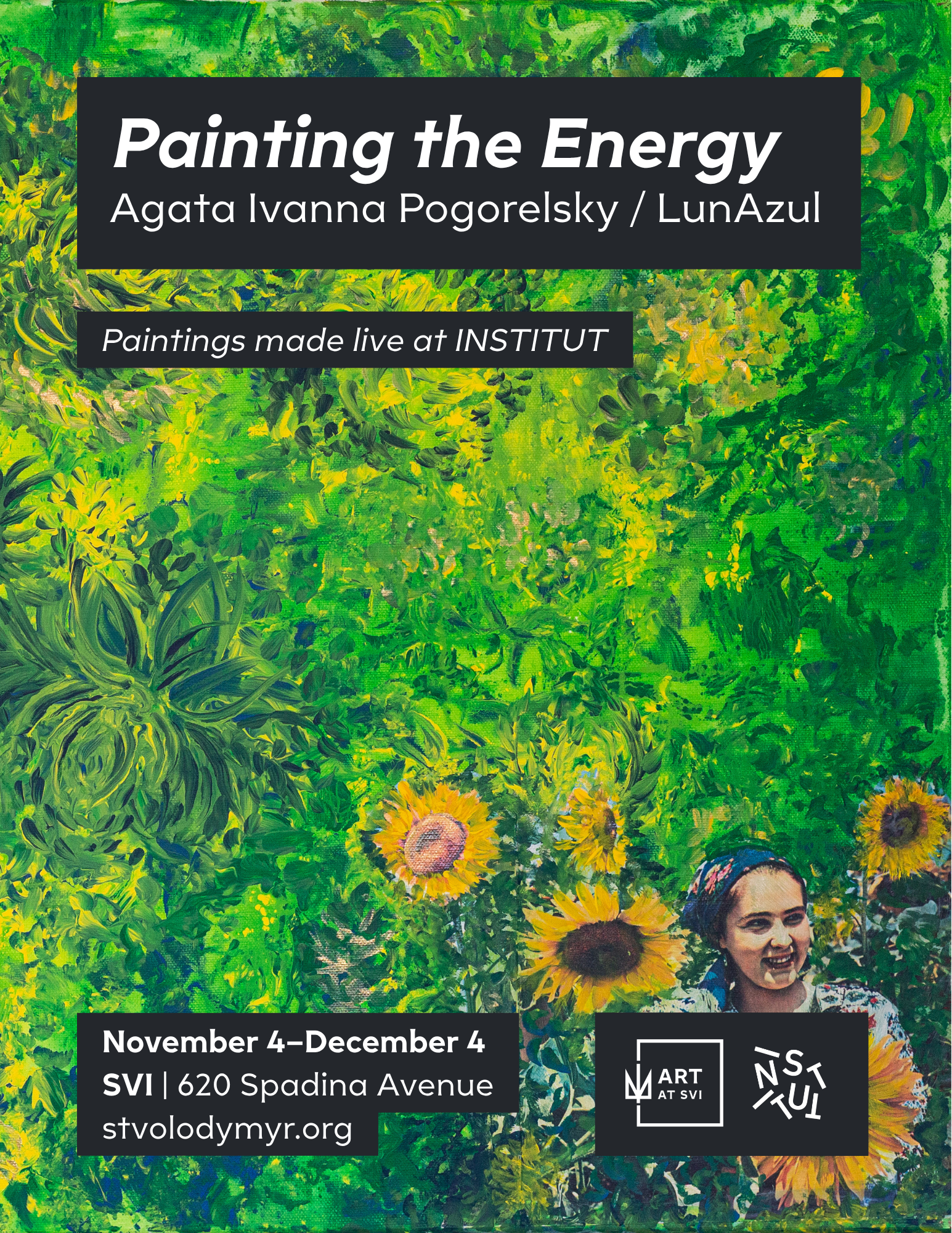 ART at SVI | Painting the Energy: Ivanna LunAzul Exhibition