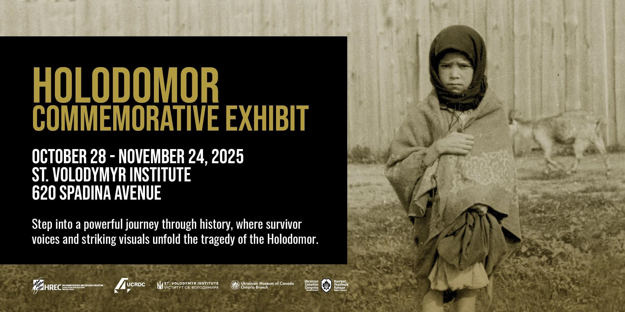 Holodomor Commemorative Exhibit — St. Volodymyr Institute