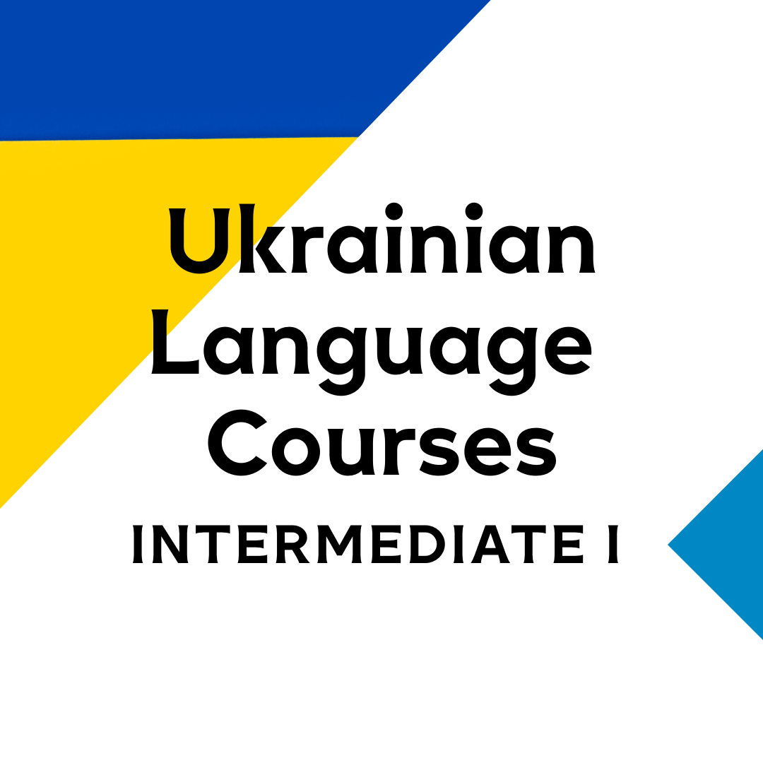Intermediate I Ukrainian Language Courses