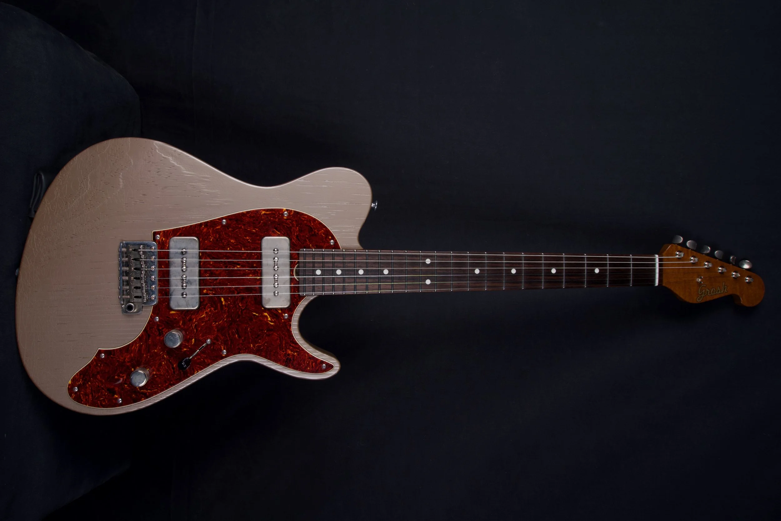 Grosh DeltaJet SC Guitar in Shoreline Gold