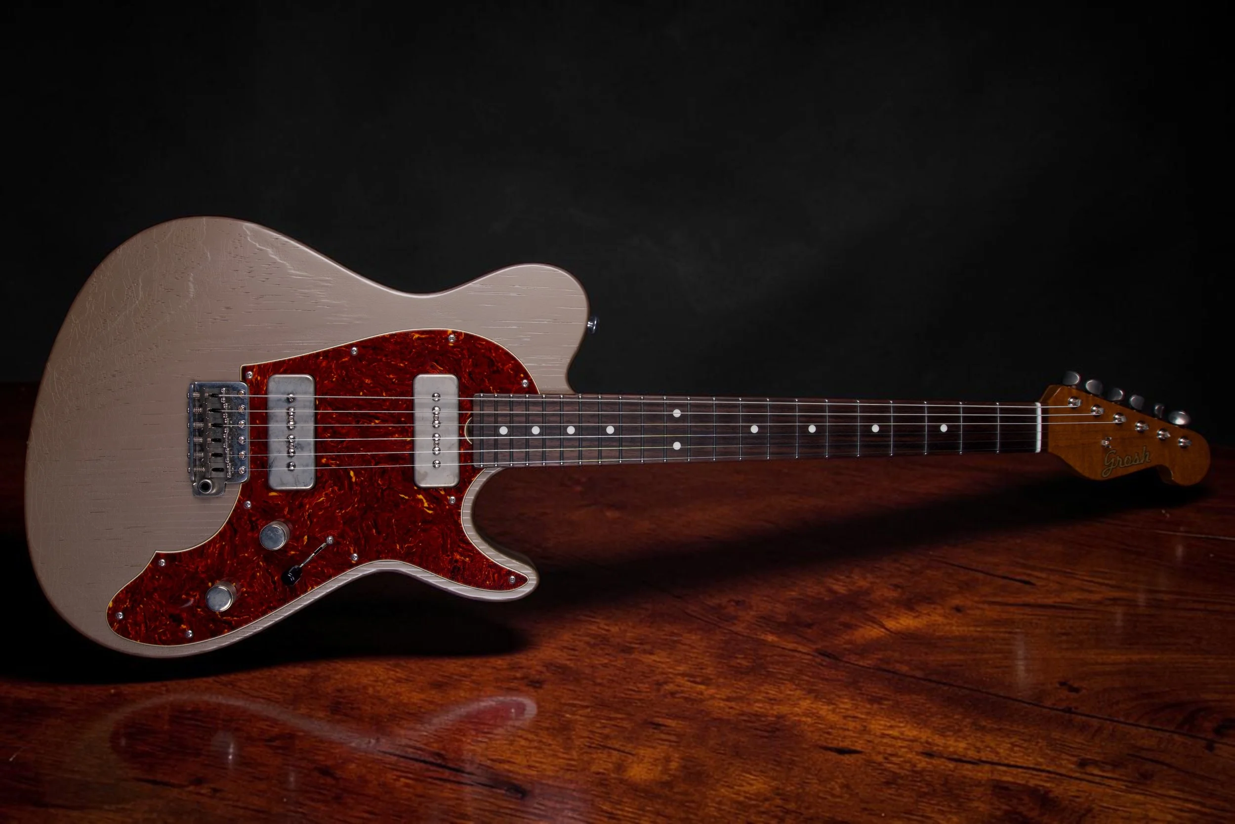 Grosh DeltaJet SC Guitar in Shoreline Gold