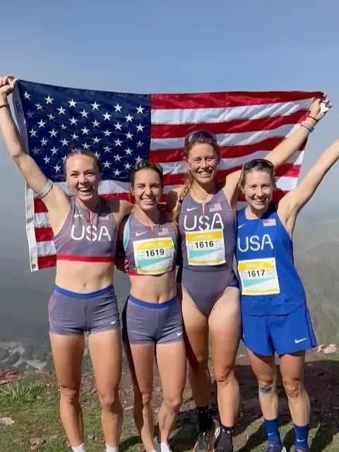 29th in the world 🌍 and 2nd American 🇺🇸 today at the World Mountain &amp; Trail Running Champs uphill race! This course was a grind, and a bit chaotic at the start but I was able to keep a clam mindset and control what I could- most importantly I 