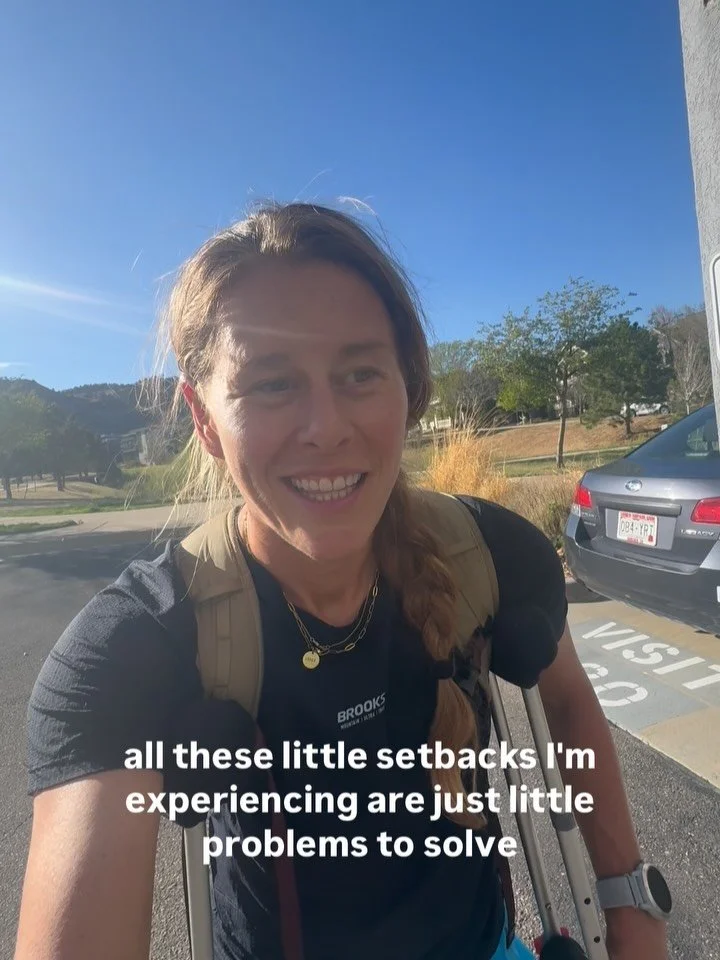 Setbacks feel like stop signs.
But what if they&rsquo;re actually stepping stones?

Every problem in front of you is something to solve, not something that&rsquo;s stopping you. And every time you solve one, even a small one, you build momentum.

You