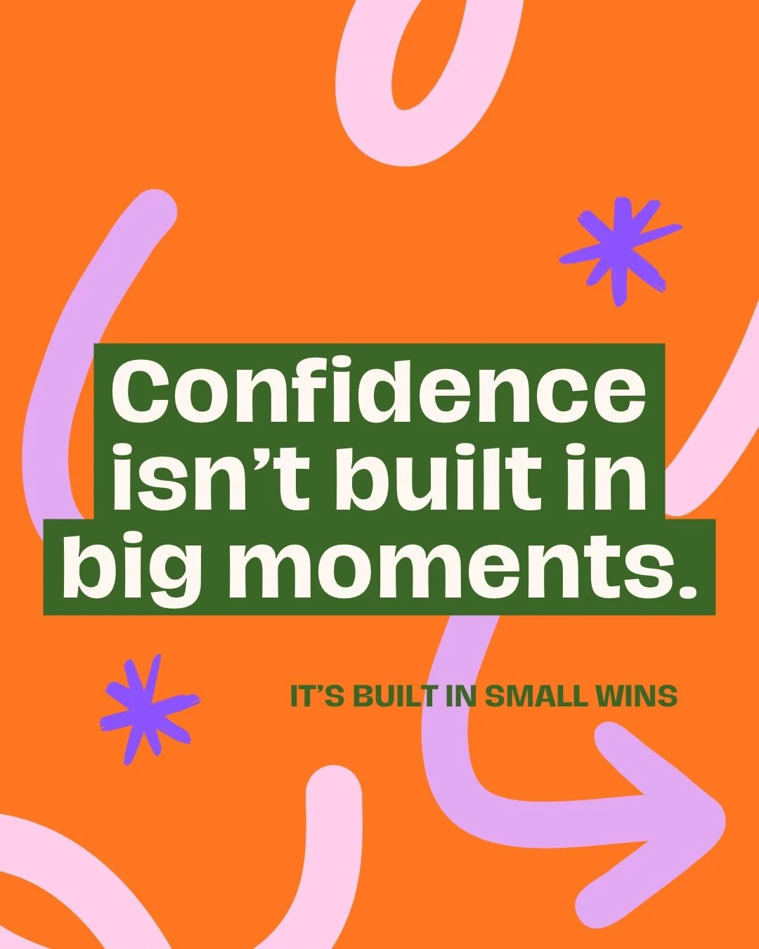 The hardest part of injury isn&rsquo;t the work, it&rsquo;s the weight of starting again.

So don&rsquo;t focus on the big picture, instead focus on the next step.

Every small win is proof you&rsquo;re moving forward. Every bit of momentum makes the