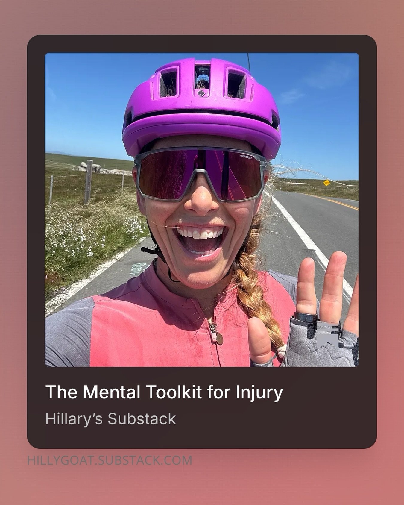 Lately, instead of asking: &ldquo;How do I get back faster?&rdquo;
I&rsquo;ve been asking: &ldquo;What mental skills actually help you move through injury better?&rdquo;

A few tools I keep coming back to 👇

&rarr; Feel it, then frame it Let yoursel