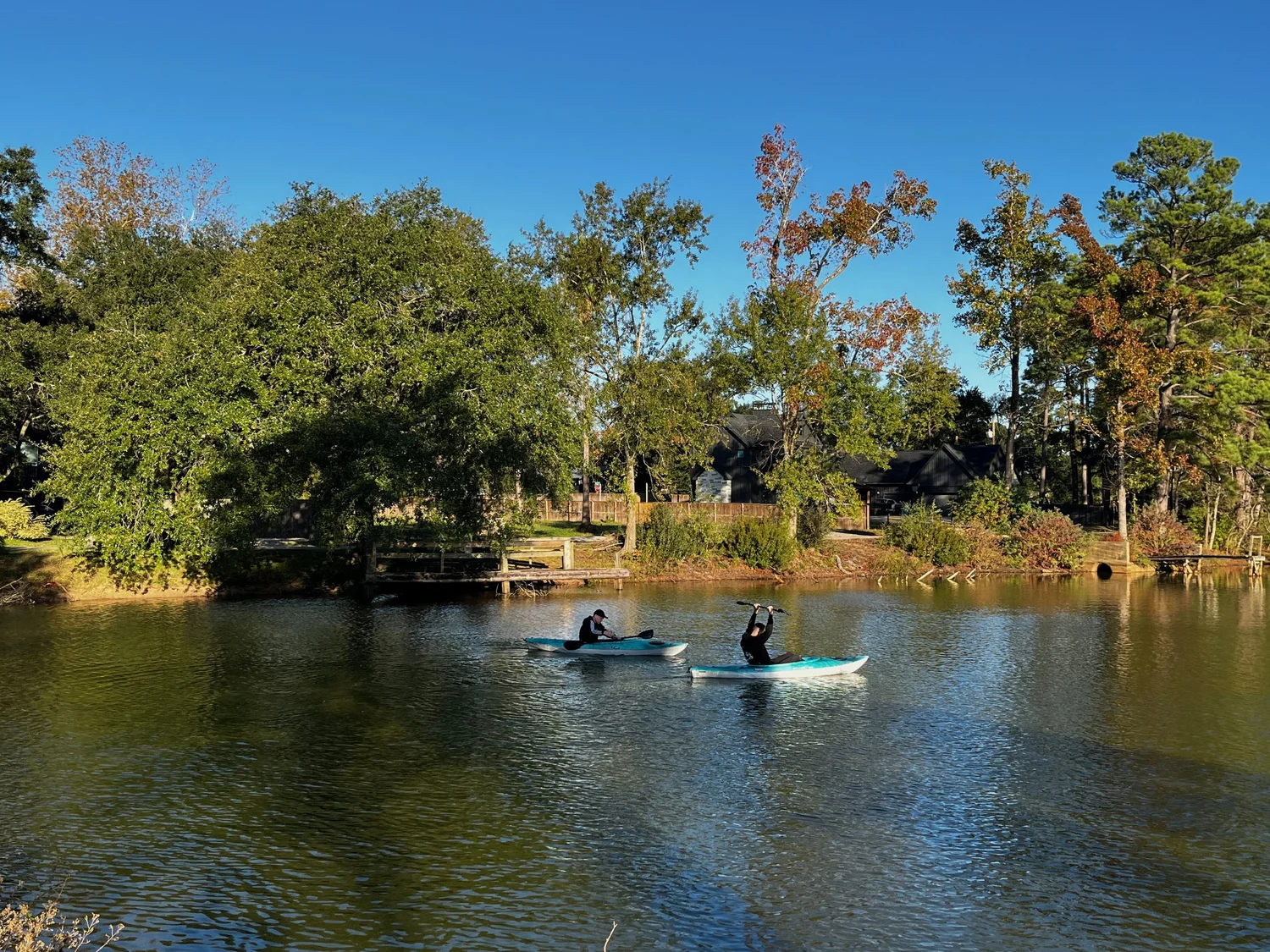 Kayaking at Azul House