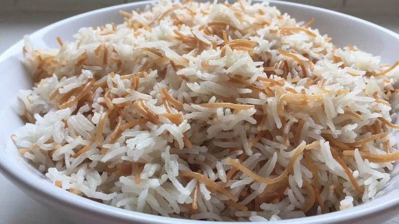 Shishbarak with Vermicelli Rice