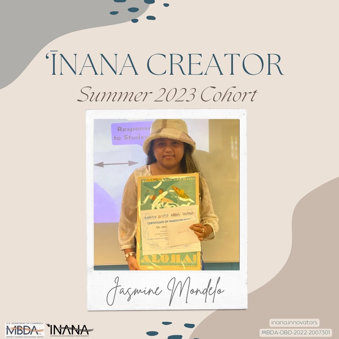 &ldquo;🌱 Meet Jasmine! 🌟 A sophomore, she was part of the 1st &lsquo;Īnana Internship Cohort this past summer, and now she&rsquo;s one of 14 students diving into the ENV490 Sustainability Innovation I pilot course this fall. 🚀✨

Jasmine&rsquo;s mi