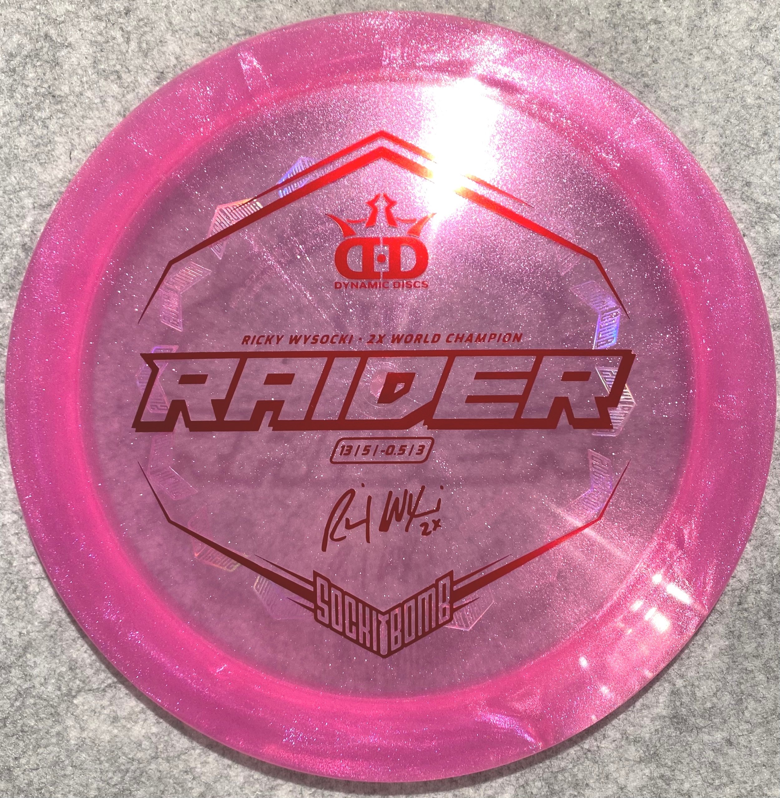 Dynamic Discs Wysocki Lucid Ice Raider