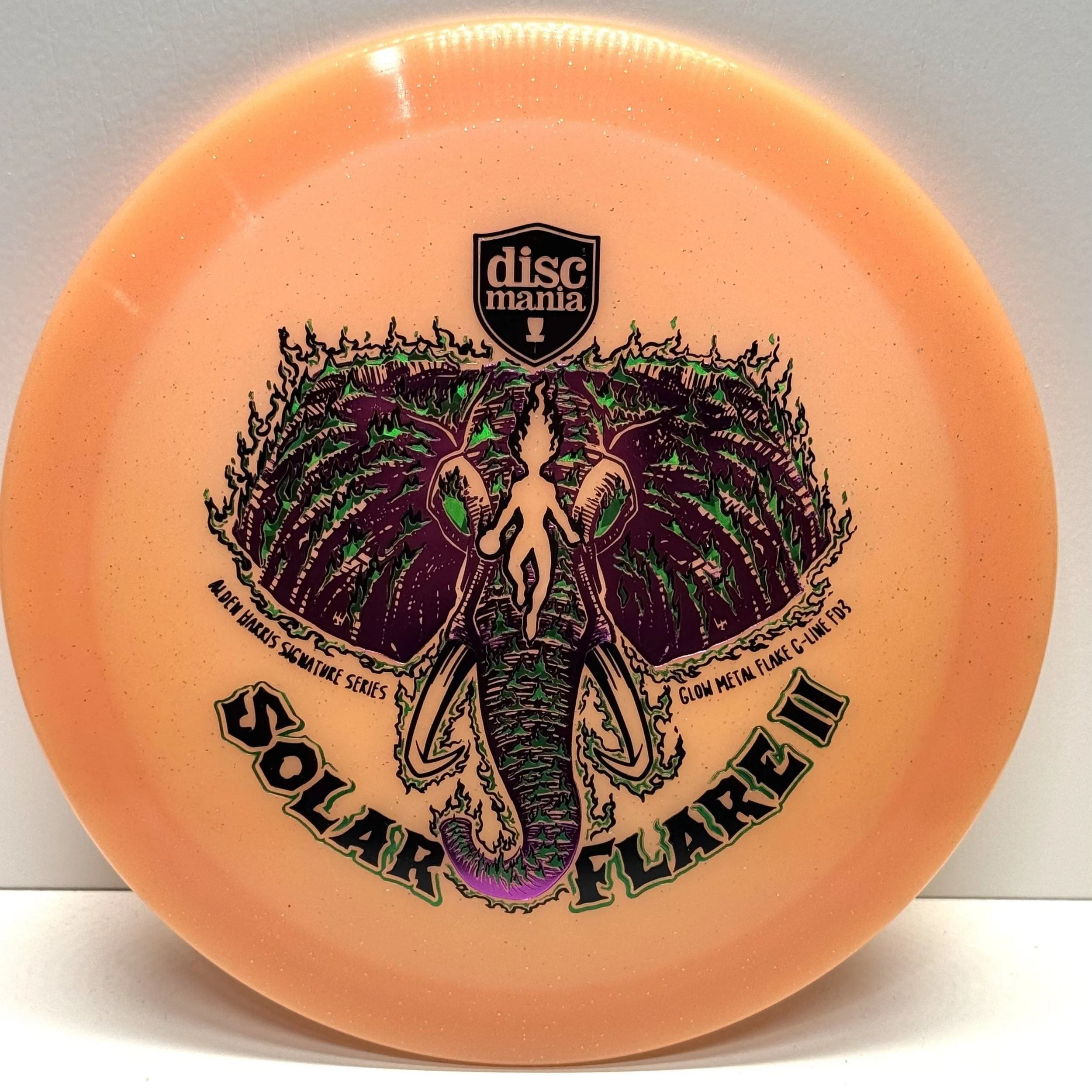 DISCMANIA - Alden Harris SOlar Flare 2 - Glow Metal Flake C Line FD3