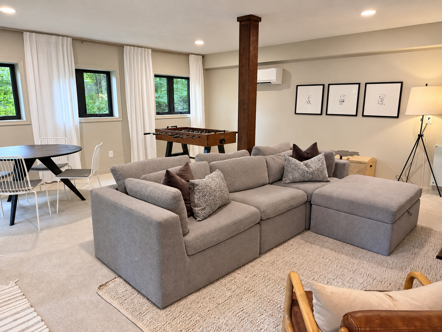 Lower living. Game room and playroom.png