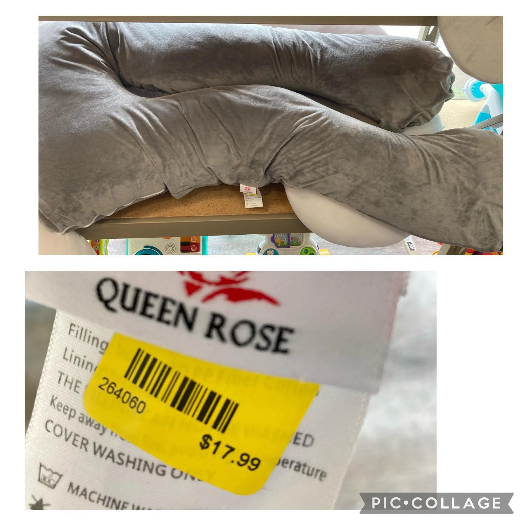 We also have this amazing, super comfy maternity pillow in! Great price and it will bring you some comfort 😊