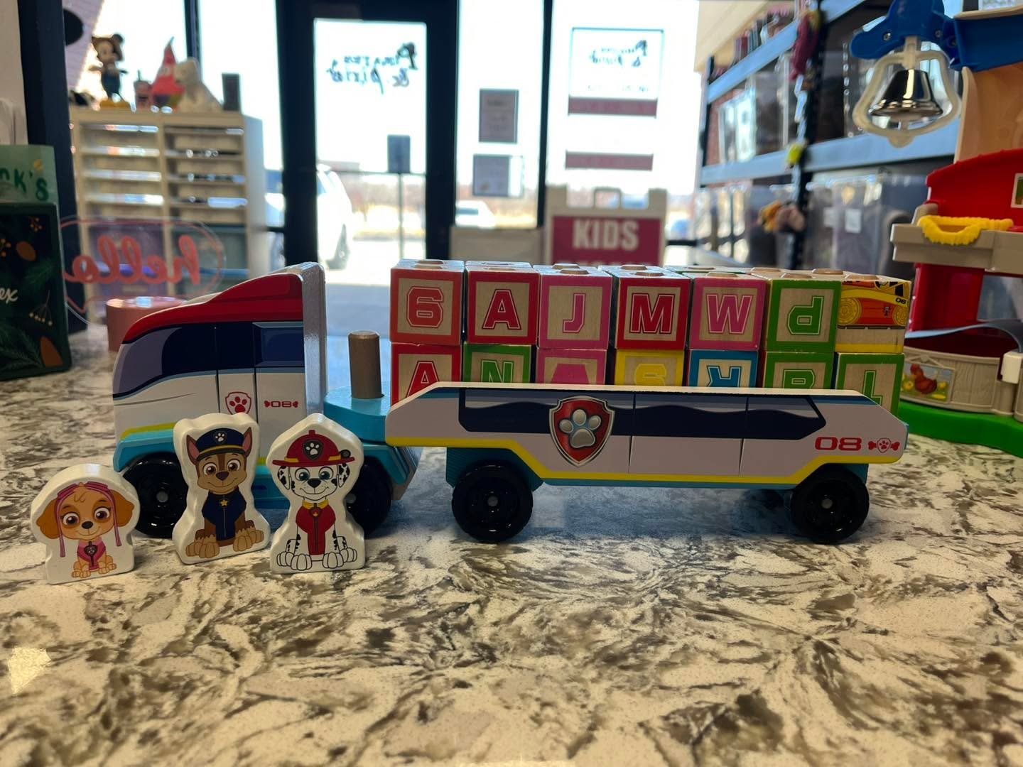 Melissa and Doug Paw Patrol 🐾 🚨 ABC block truck! $8.99.