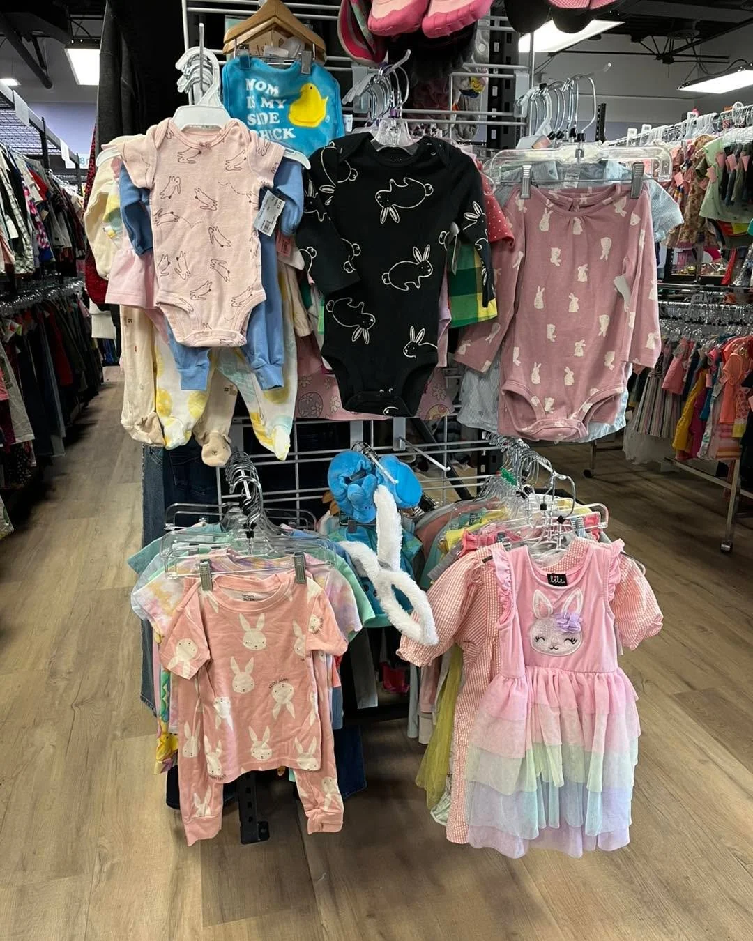 Easter is coming, and we have some of the CUTEST little outfits! 🐰🩷