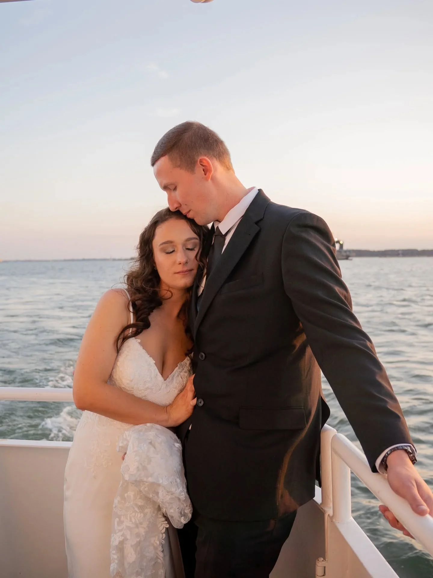 10/26/24 | whitney &amp; aaron

what a beautiful wedding in norfolk with this sweet couple! plus a stunning sunset session during their sunset cruise reception? iconic. 

whatever your wedding dreams are, we're here to bring them to life and capture 