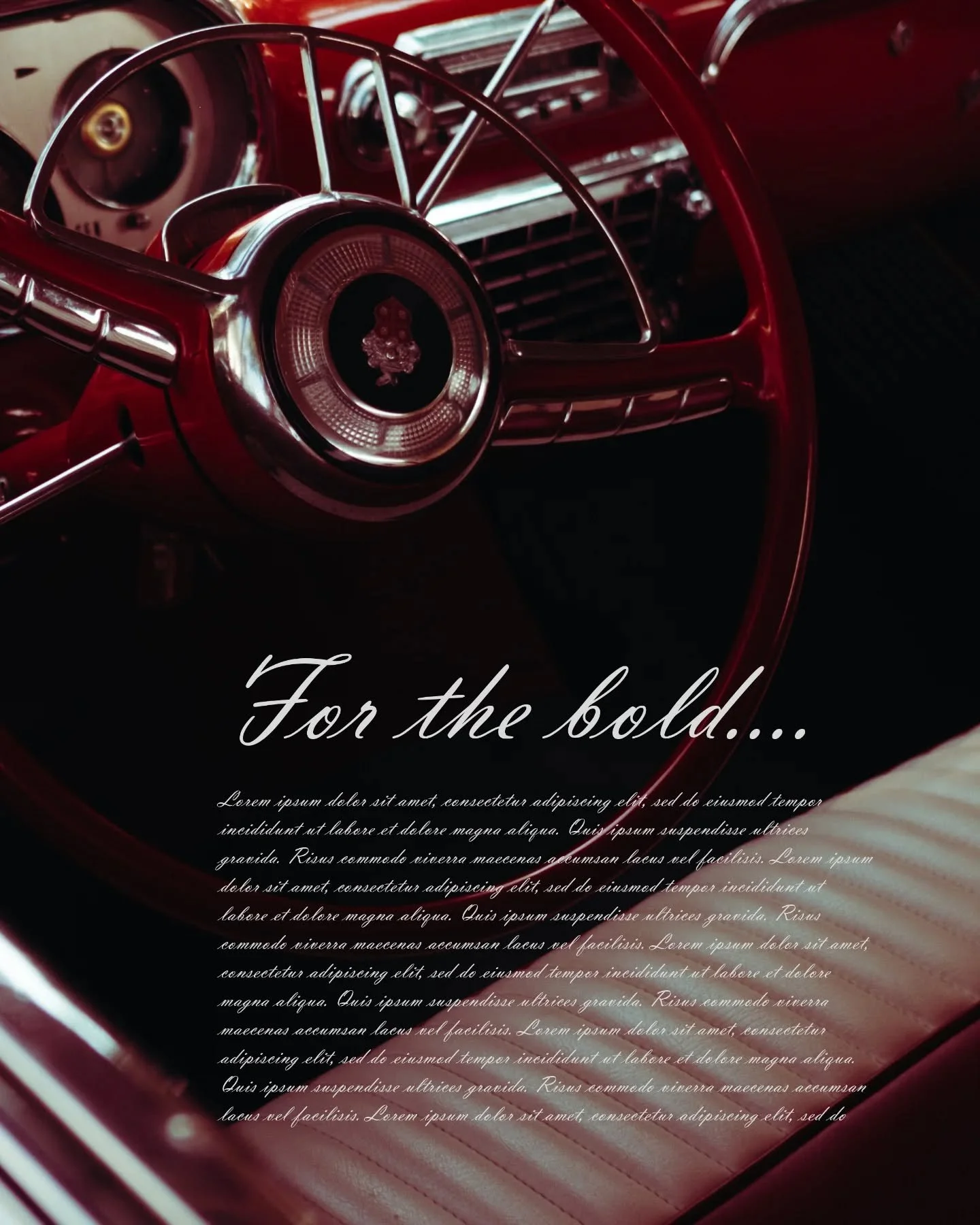 New Campaign for the Packard Comeback!!

Just kidding I wanted to post these photos but didn't want to just do my normal car swipes, so I tried to make them look like an old car mag. Not perfect but different and fun

Packard, 

A familiar feeeling 
