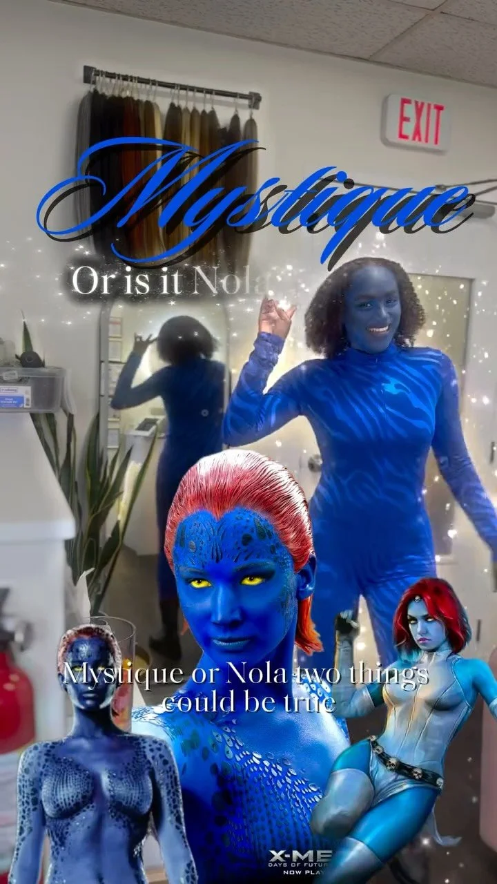 Nola is booking flexi rod sets, wash n gos, and hair tlcs at the Penthouse Salon
#bostonhairstylist