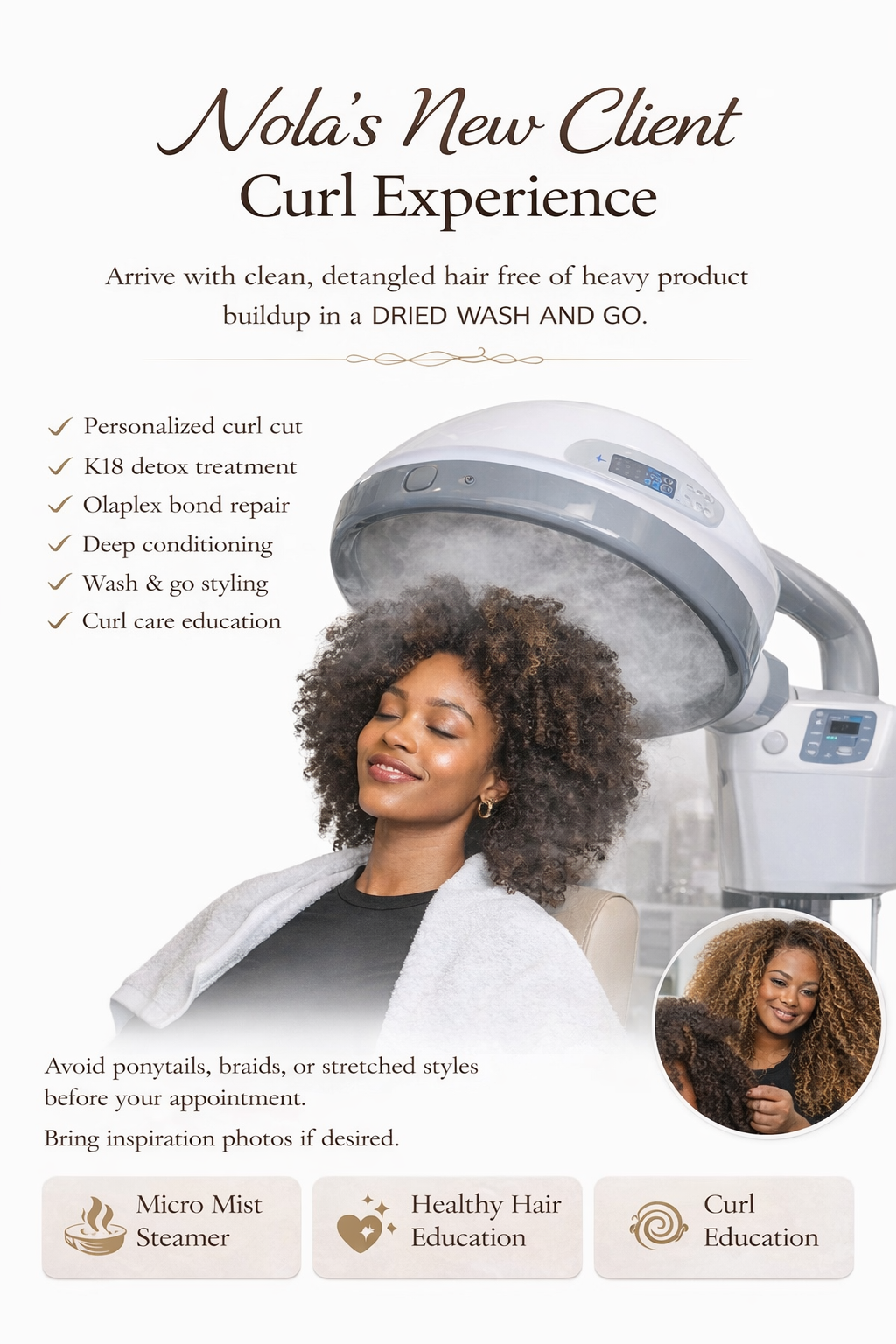 New Client Curl Experience