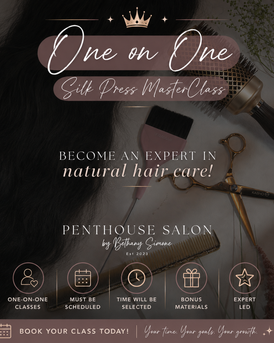 Private Silk Press Masterclass