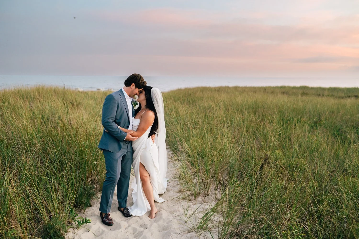 Summer Wedding on the Dunes at Wychmere