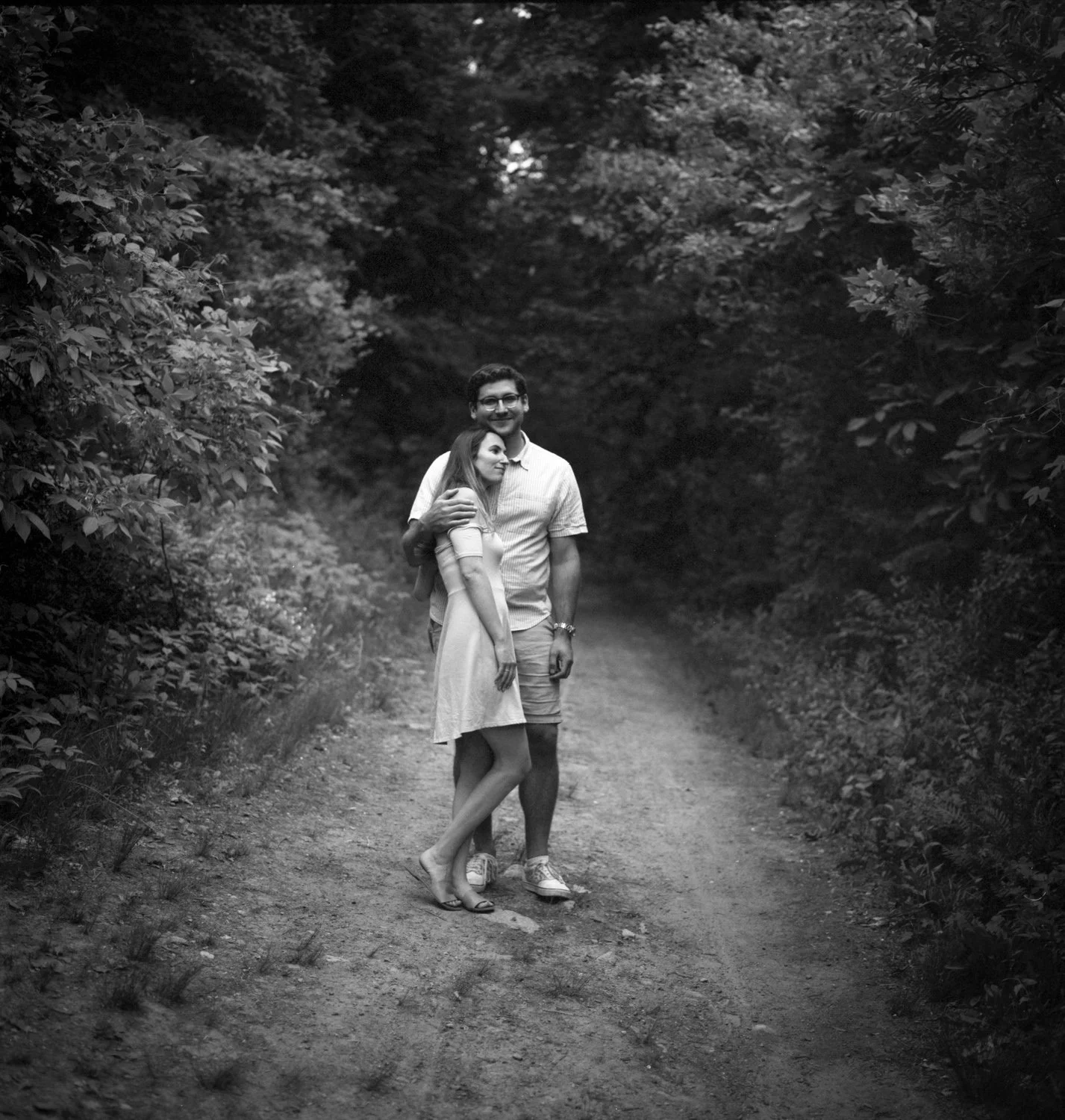 Middlesex Fells Engagement Photos