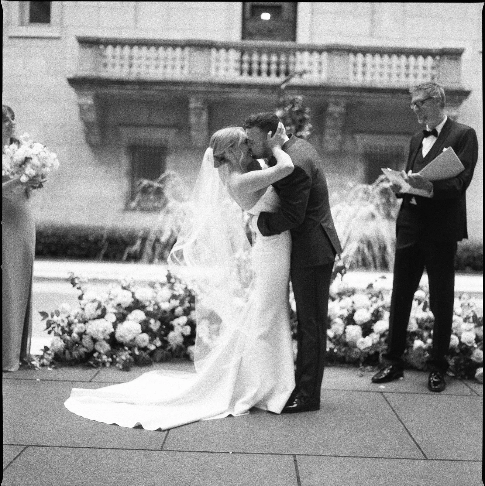 Spring Boston Public Library Wedding