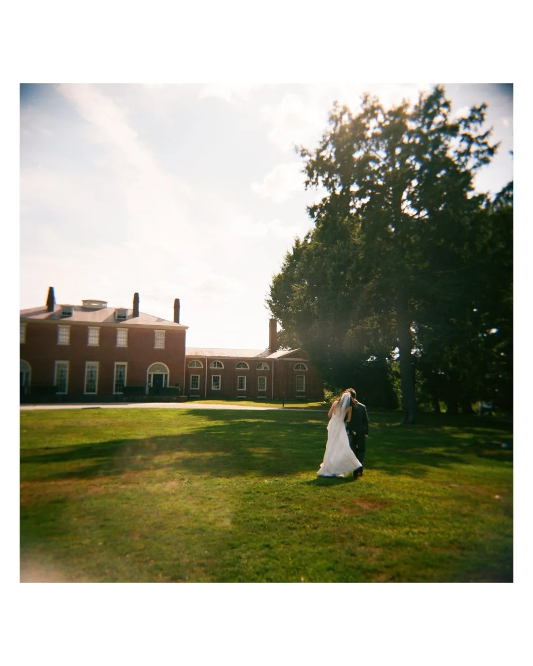 A perfect blue sky wedding day @goreplace with @my.lucky.heart