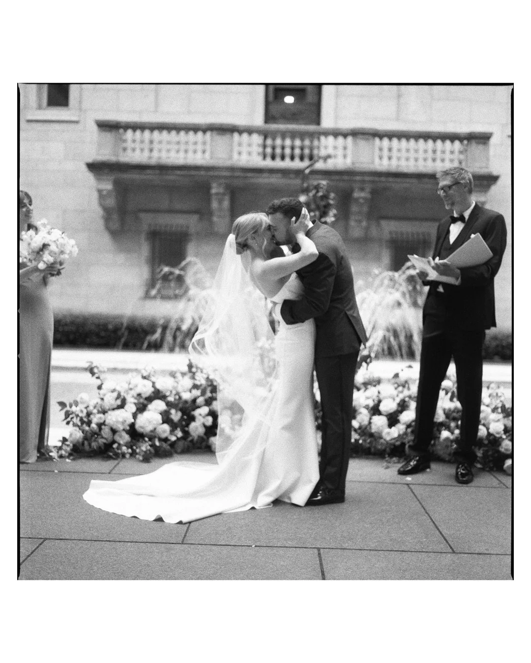 A romantic spring celebration at Boston's historic public library!